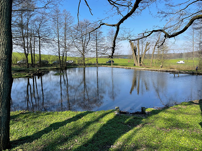 Areal am ehemaligen Badeteich Krumhermsdorf Areal am ehemaligen Badeteich Krumhermsdorf