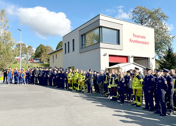 Die Ortsfeuerwehren vorm Anbau