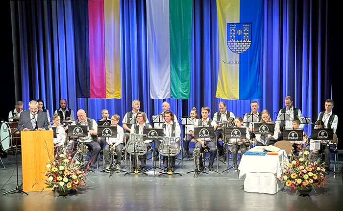 Schalmeienorchester Polenz zum Neujahrsempfang Schalmeienorchester Polenz zum Neujahrsempfang