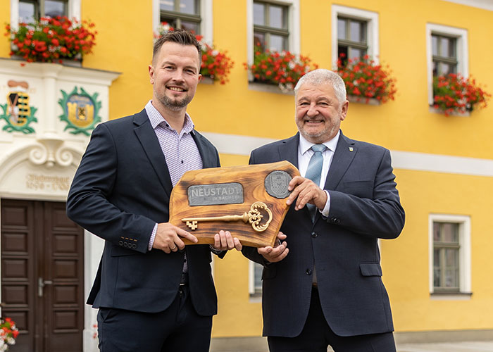 Alexander Sachse und Peter Mühle