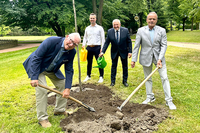 Baumpflanzen im Arthur-Richter-Park
