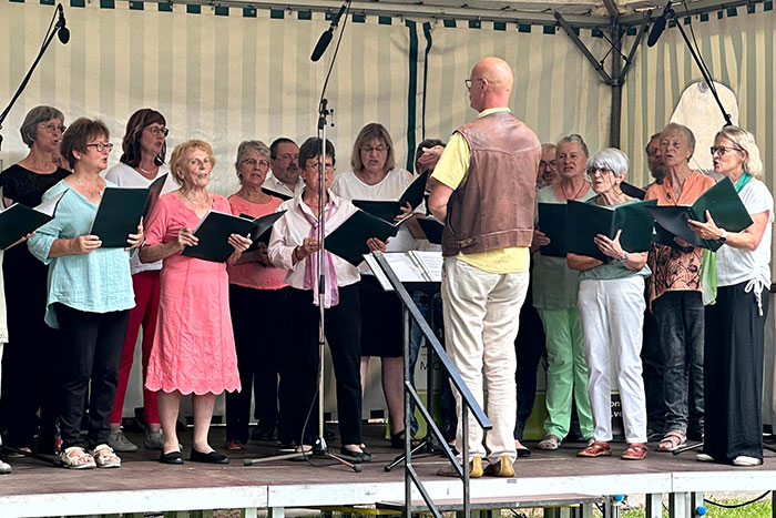 Auftritt des Hohwaldchors