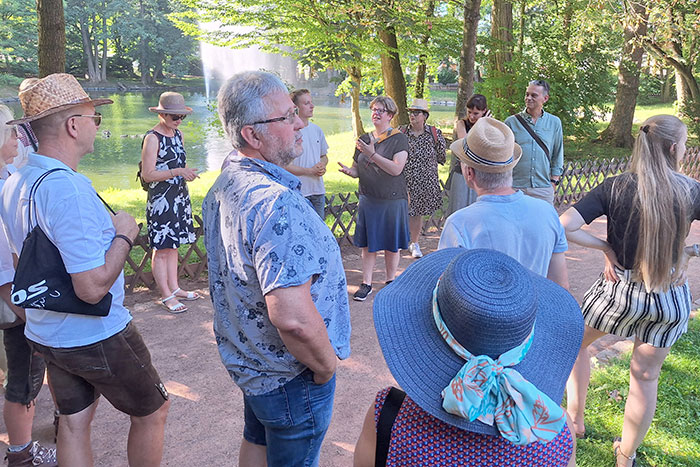 Gäste aus Meckenbeuren im Stadtpark
